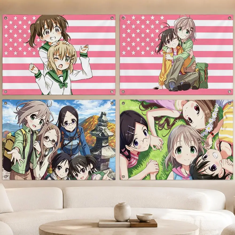 Encouragement of Climb Flags Fan Banner Tapestry Wall Hanging Garage BarDorm Camp Party Outdoor Home Decor Gift