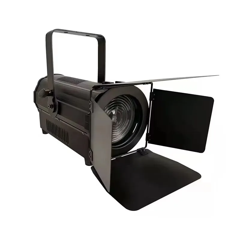 BOTAI 200W RGBAL 5-in-1 Zoom LED Fresnel Spotlight Professional Stage Lighting DMX512 DMX Control Warm White White RGBW Emission