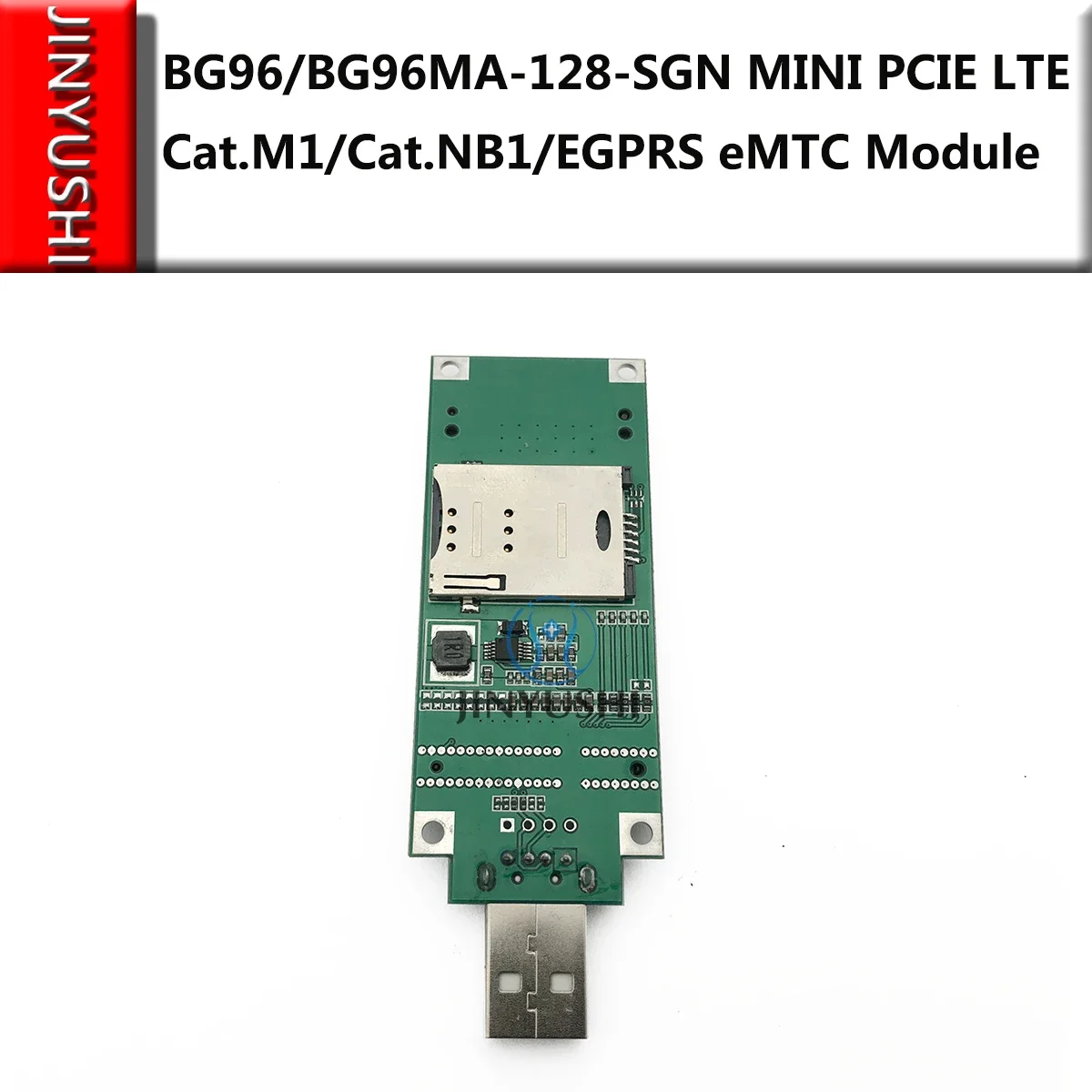 

Quectel BG96MA-128-SGN BG96 mini pci-express с адаптером pcie-USB LTE Cat.M1/NB1 Модуль NBIOT и EGPRS