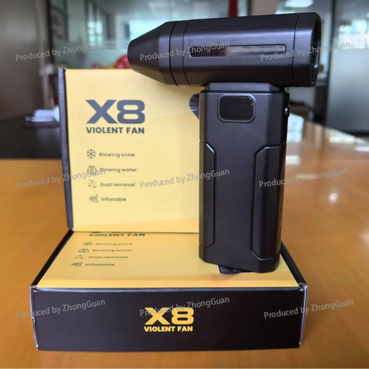 X8 X9 Violent Fan Turbo Fan Dust Collector Brushless Motor High Speed Mini Handheld Violent Fan