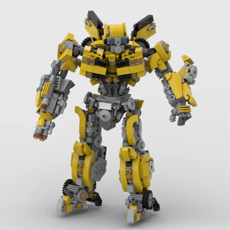 

1128PCS MOC Bumblebeess Movie 2007 DIY Building Blocks Transformingss Model Creative Assembly Toy Car Robot Action Collectible