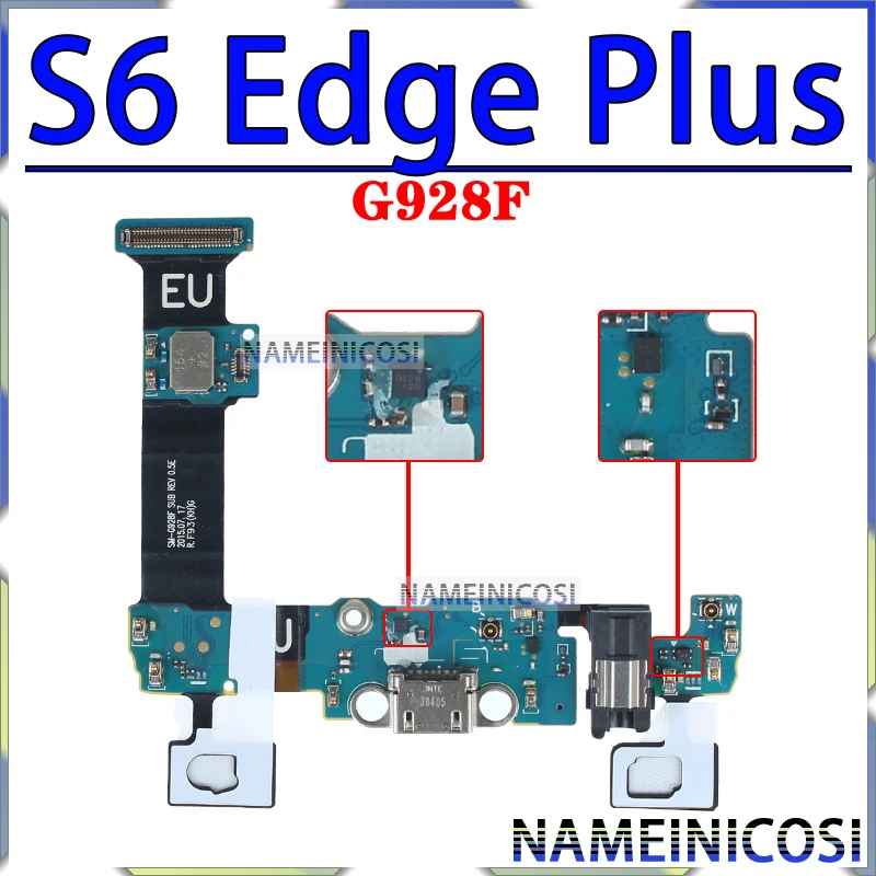 Usb Dock Charger Port for Samsung Galaxy G920 G925 G930 G950 G955 G960 G965 F U S6 S7 S8 S9 Edge Plus + Charging Board Module