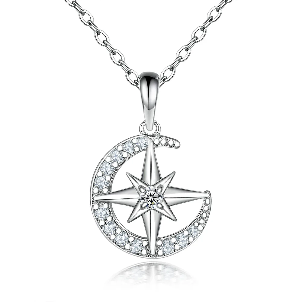 

New 925 Silver Necklace Chain Luxury Necklace 925 Silver Female Trendy