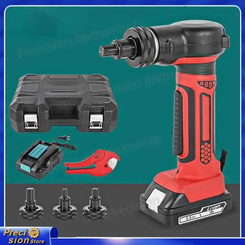 For Pipe Expander Lithium Battery Copper Tube Expanding Tool HVAC Refrigeration Maintenance Reaming Tool 16-32mm