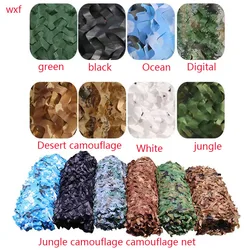 Military Camouflage Garden Net, White, Blue, Beige Polyester and Oxford Cloth Camo Net Car Tent Camouflage Hunting Net