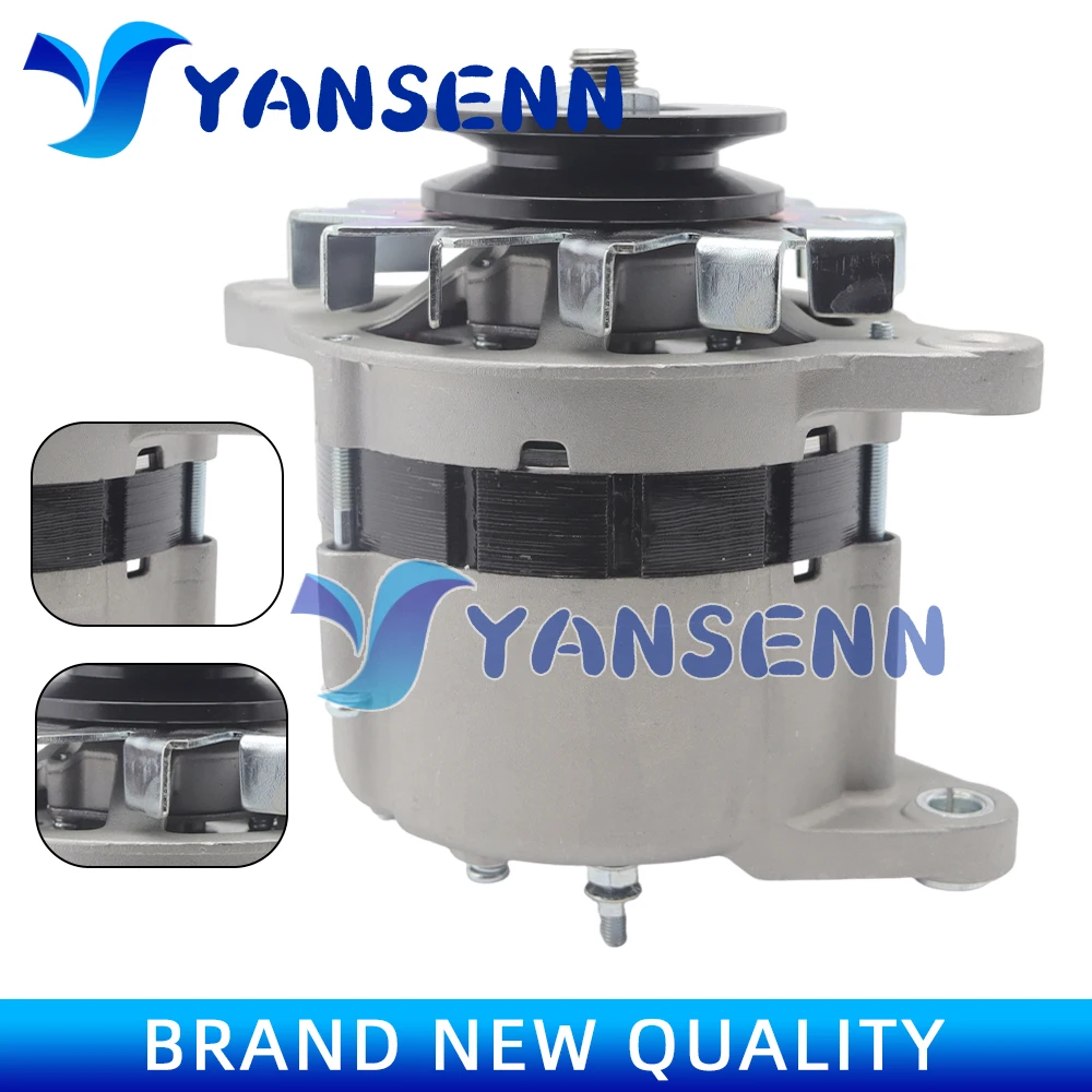 

FOR Alternator 35AMP ISUZU ENGINE INDUSTRIAL EQUPIMENT 3AE1 4JB1 C240 5812003410 5812003411 5812003490 8941717780