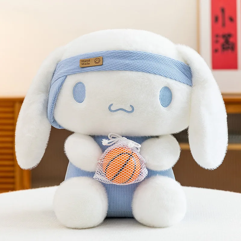 Neue Plüsch Pochacco süße Sportball umarmt Cinnamoroll Stofftierpuppe für Kinder Geburtstag Weihnachtsgeschenk bestes Geschenk für Mädchen