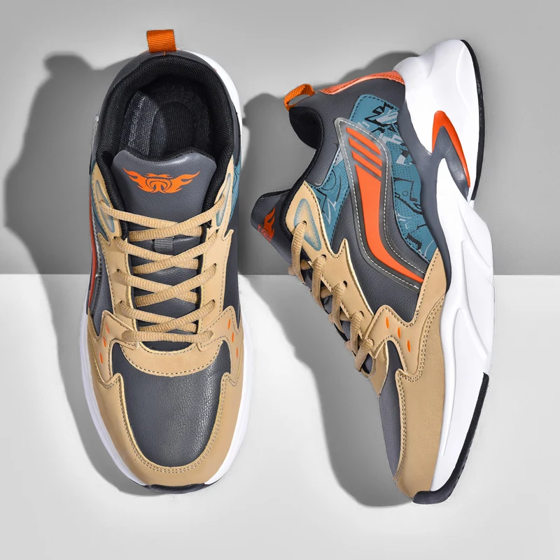 

Men's sports shoes, lightweight carbon plate racing running shoes, winter shock absorption, anti slip, wear-resistant, breathabl