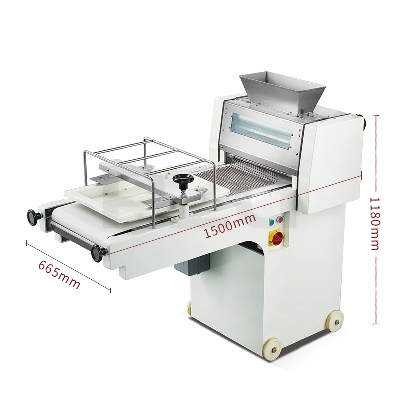 Commercial Bakery A Formadora De Pan Mini Long Loaf Toast Bread Dough Moulder Molder Moulding Making Bread Moulder Machine