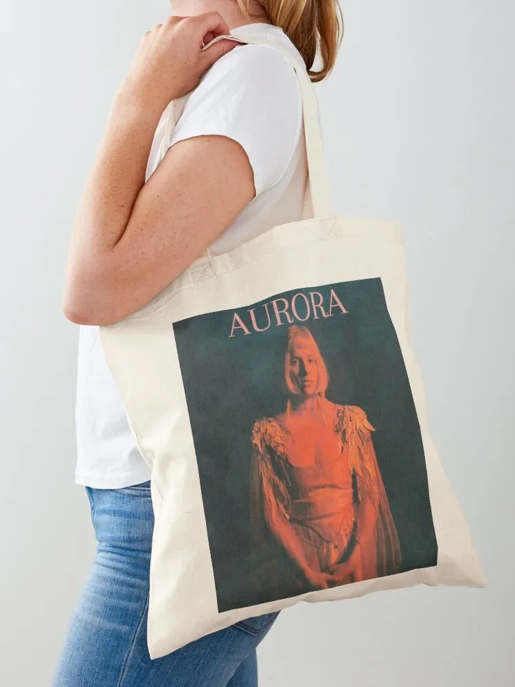 Aurora Aksnes The Gods We Can Touch Tote Bag Women's bag canvas shopping bag Shopper handbag Fabric