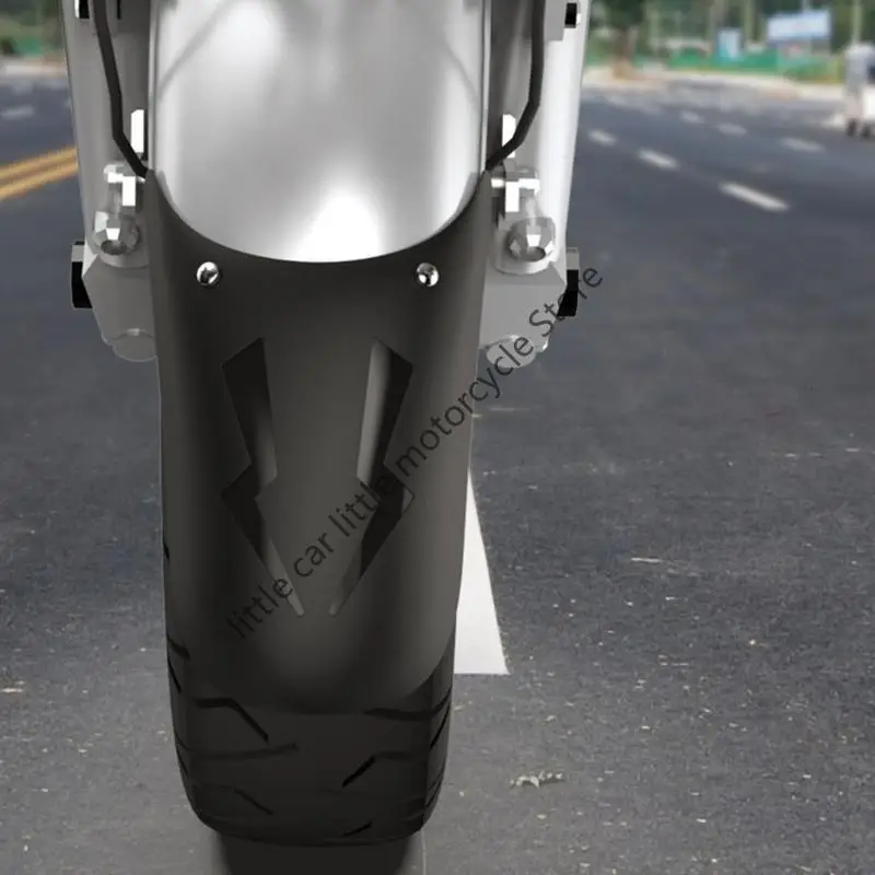 R9CC Motorbike Wheel Extension Mudguard for Effective Dirt and Water Deflection Easy Install Improved Bike Aesthetics