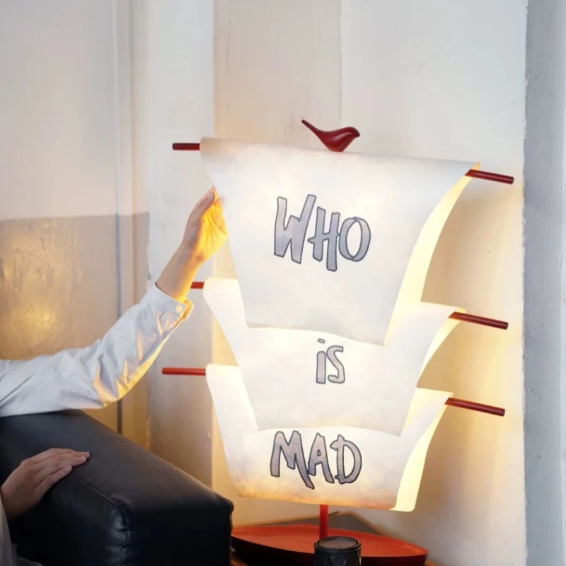 Imported paper ambient light good meaning entrance ornament living room sofa bedroom