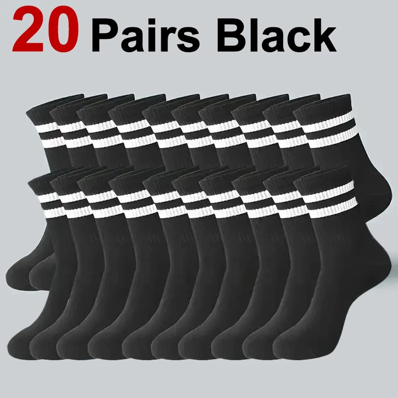 20 Pairs Black A