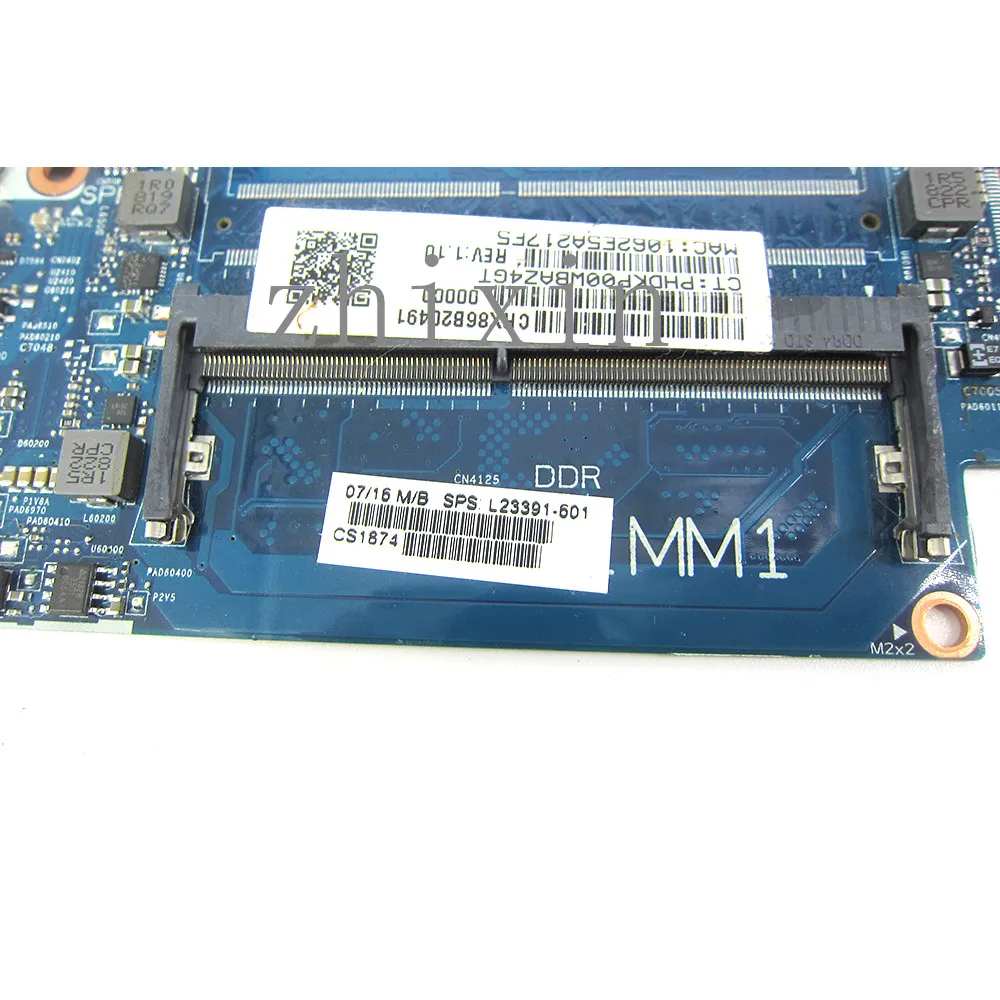 

Yourui For HP 14-DK 14-DP 14s-dp TPN-I135 Laptop Motherboard with A6-9225 L23391-601 6050A3063701-MB-A01 notebook mainboard