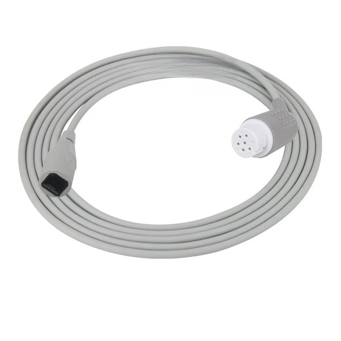 Invasive Bloods Pressure Cable, Compatible with Multiple Pressure Sensors