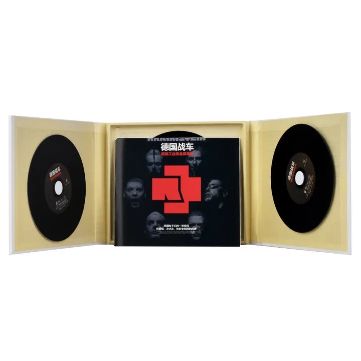 رامستين - معدن صناعي ألماني ثقيل، قرص مضغوط للسيارة للصوت القوي، ألبوم قرص مضغوط رامستين، 3 أقراص مضغوطة #4