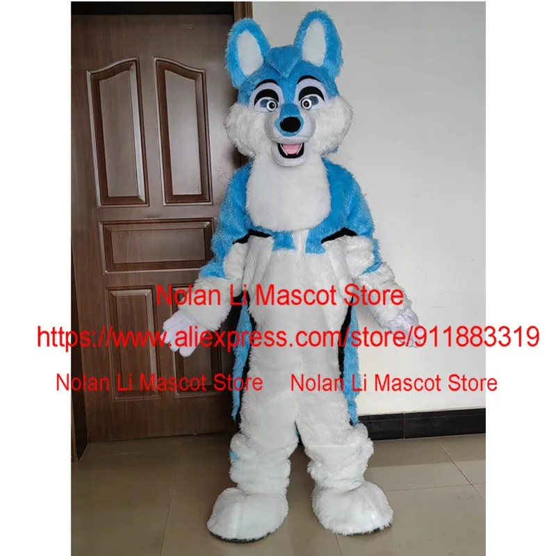 High Quality Husky Dog Fox Wolf Mascot Costume Suit Role-Playing Party Game Advertising Carnival Easter  Adult Size 221