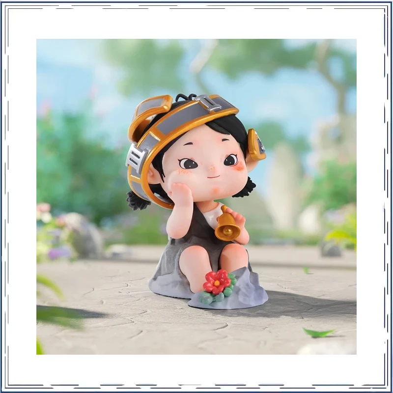 

Blind Box Record of Outing and Garden Tour Series Collection Desktop Ornament Holiday Gifts Action Figure Model Toys