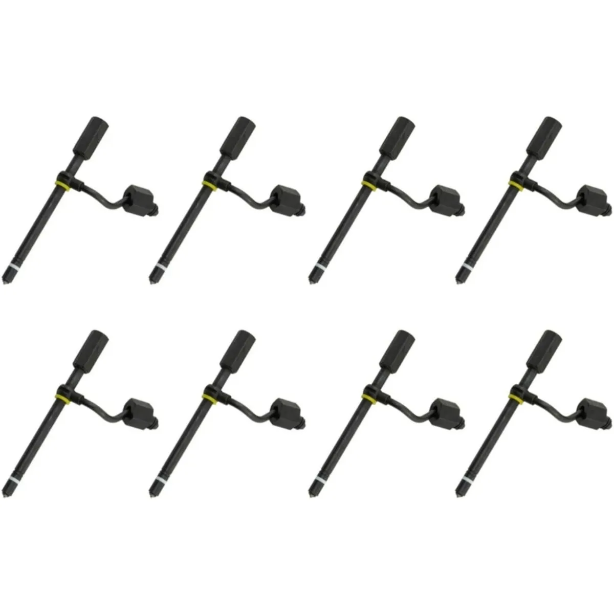 1W5829 1W-5829 9N3979 0R2503 Pencil Fuel Injector 8-Pack for Caterpillar 215 225 227 943 953 613B 613C 931B Excavator