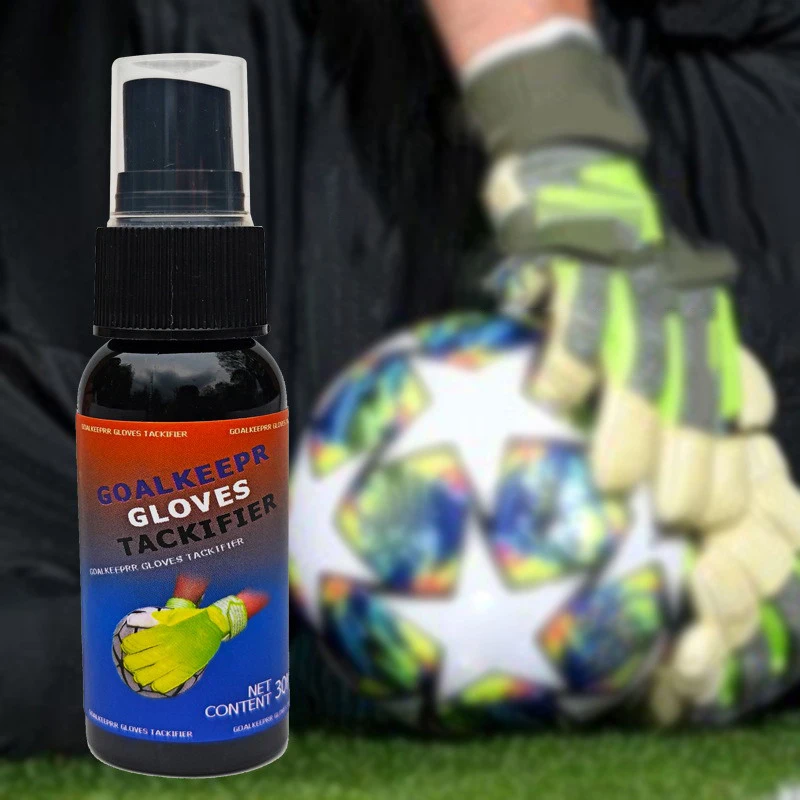 1Pc 30ml Goalkeeper Glove Football Grip Spray For Goalkeeping Gloves Non-slip Enhanced Sticky Baseball Replacement Glove Glue