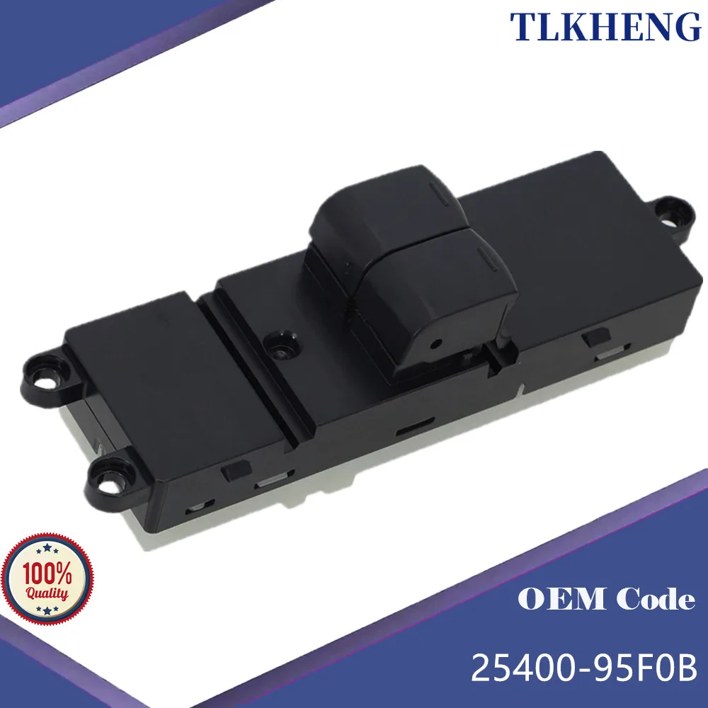 25400-95F0B interruptor de Control de ventana eléctrica interruptor elevador de ventana para Nissan Sunny/Almera 2006-2013