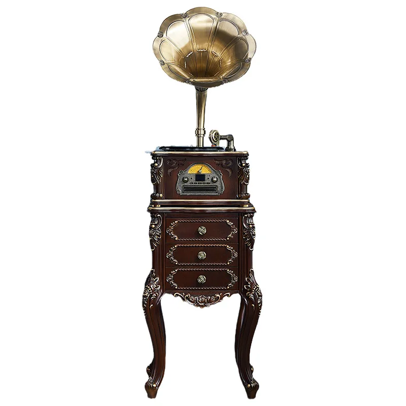 

SP1801CD Floor-to-ceiling European retro phonograph stereo