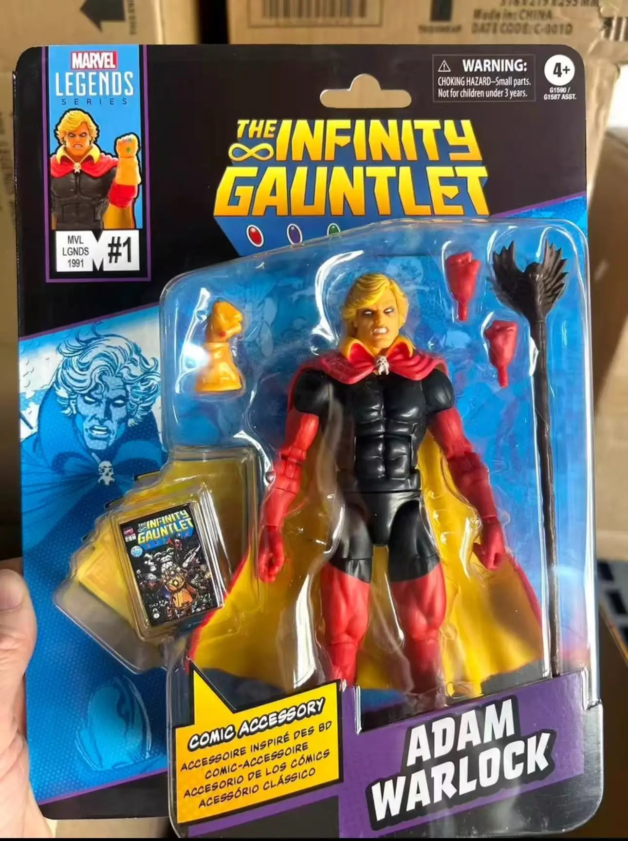 

Hasbro MarvelLegends Adam Warlock Mini Comic 6-inch Figure Figure