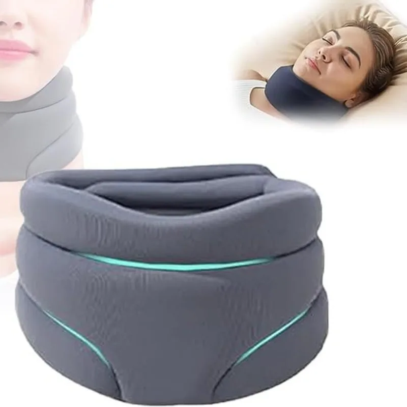 Neck Brace Sponge for Cervical Pressure, Stiffness and Pain Relief Cervical Collar Neck Support Pillow for Men and Women