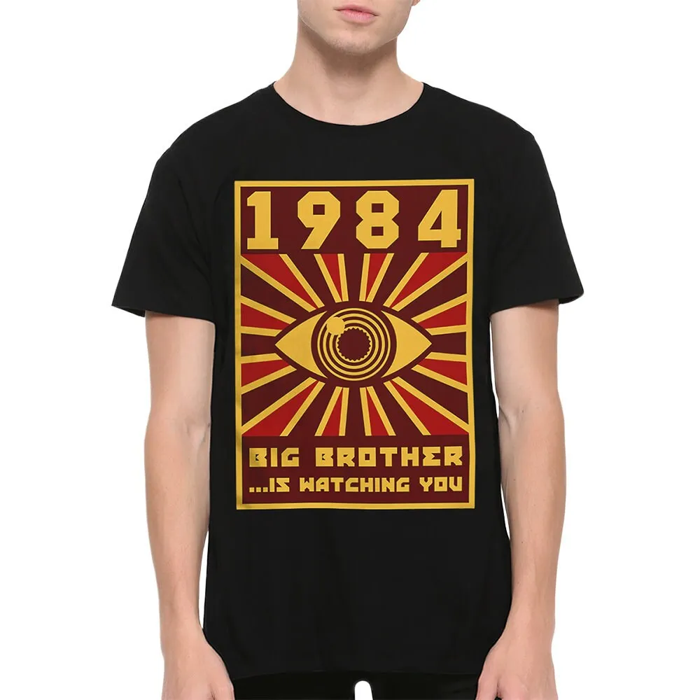 1984 Big Brother Is Watching You T Shirt George Orwell  Sizes BOO 65691