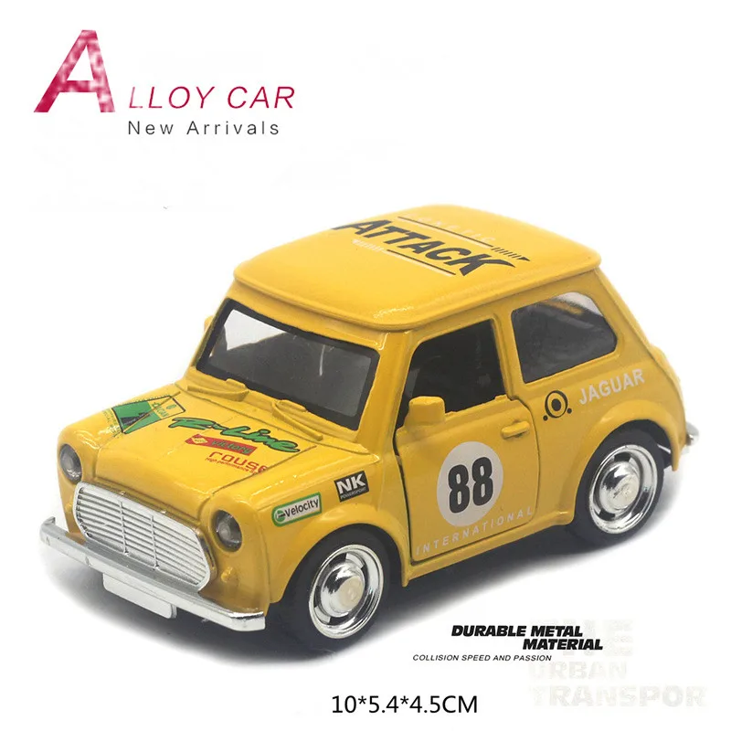 1: 36 سبيكة التراجع نموذج سيارة عتيقة صغيرة ريترو ، ألعاب أطفال مقلدة ، هدايا ديكور ، بيع بالجملة