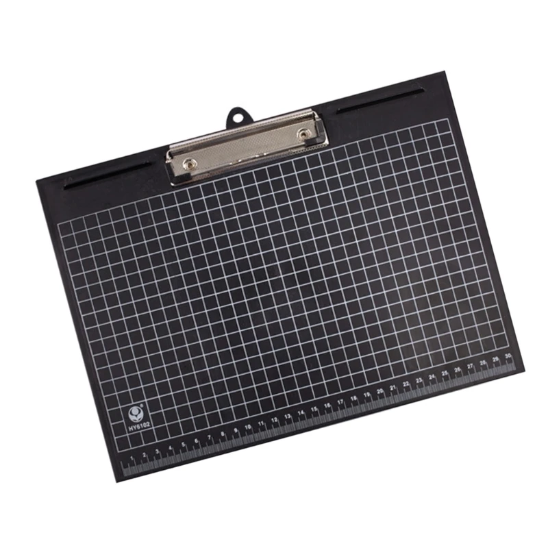 2023 nova prancheta arte horizontal prancheta desenho com baixo clipe metal