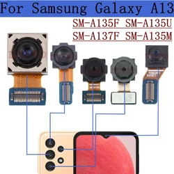 Front Facing Selfie Back Main  Macro Depth Ultrawide Camera For Samsung Galaxy A13 4G A13s A135 A137 Flex Cable