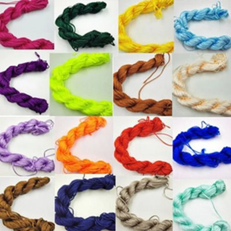 

1mm*20m Nylon Cord Thread For Jewelry Making DIY Crafts Chinese Knot Bracelet Braid String