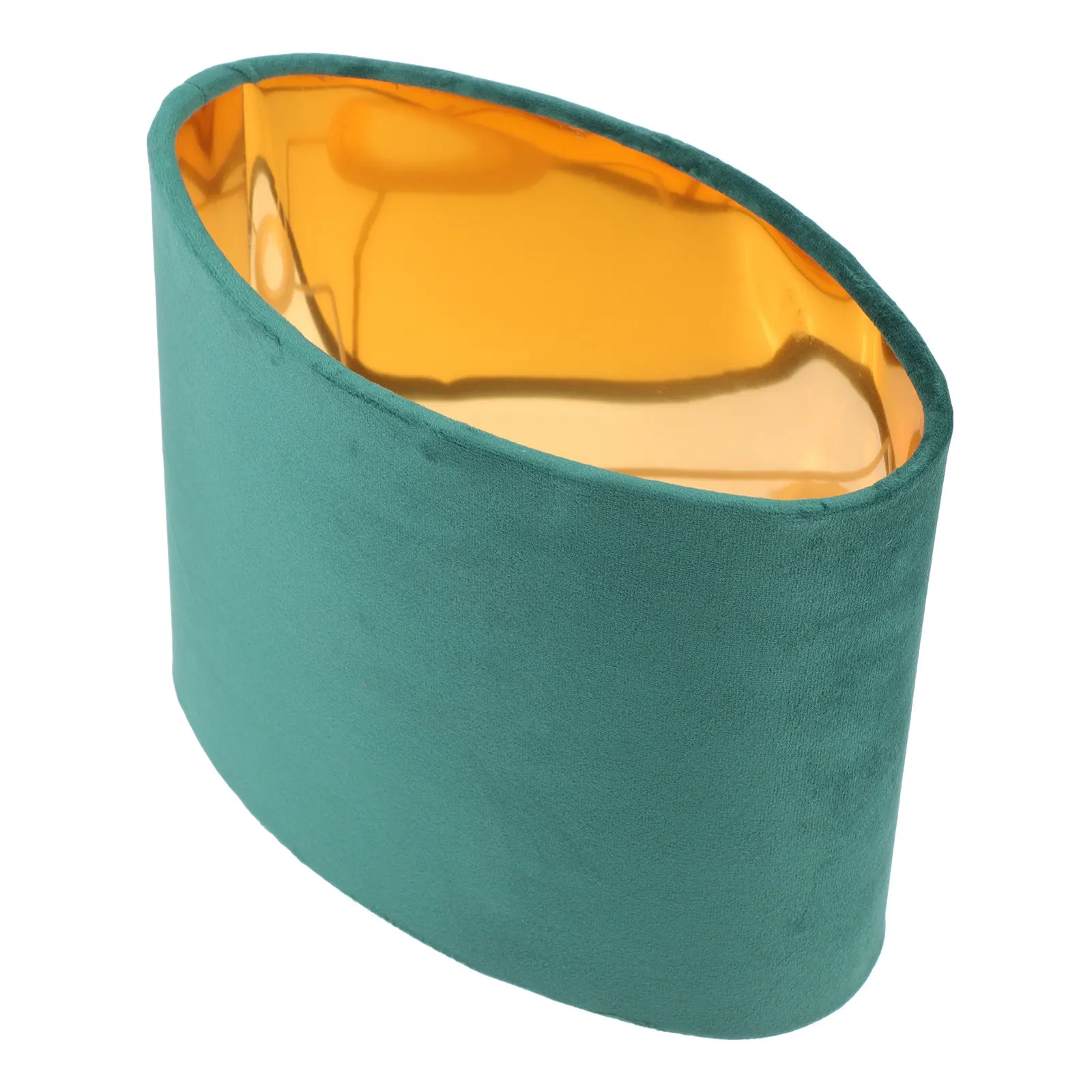 1Pcs Simple Oval Lampshade High Quality Cloth Lamp Cover Easy Install Remove for Table Floor Bedside Lamps Dust Proof Stable