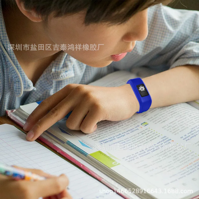 Double Color Breathable Silicone Strap for Garmin Vivofit3 Vivofit JR Fashion Sports Wristband Smart Watch Band for Garmin JR2