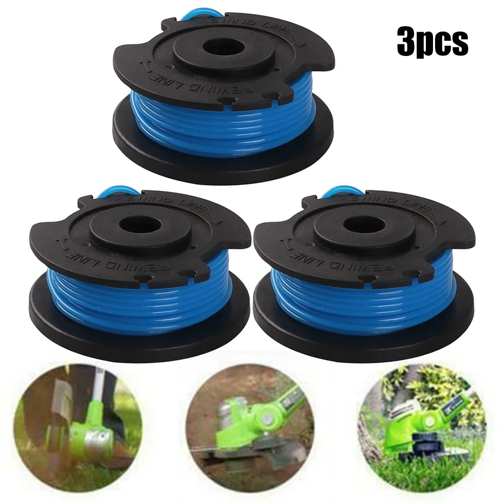 

Trimmer Spare Parts Line Spools Garden Home Thread Length Per Spool 3.6m Thread Thickness 1.6mm Low-noise Reliable Brand New