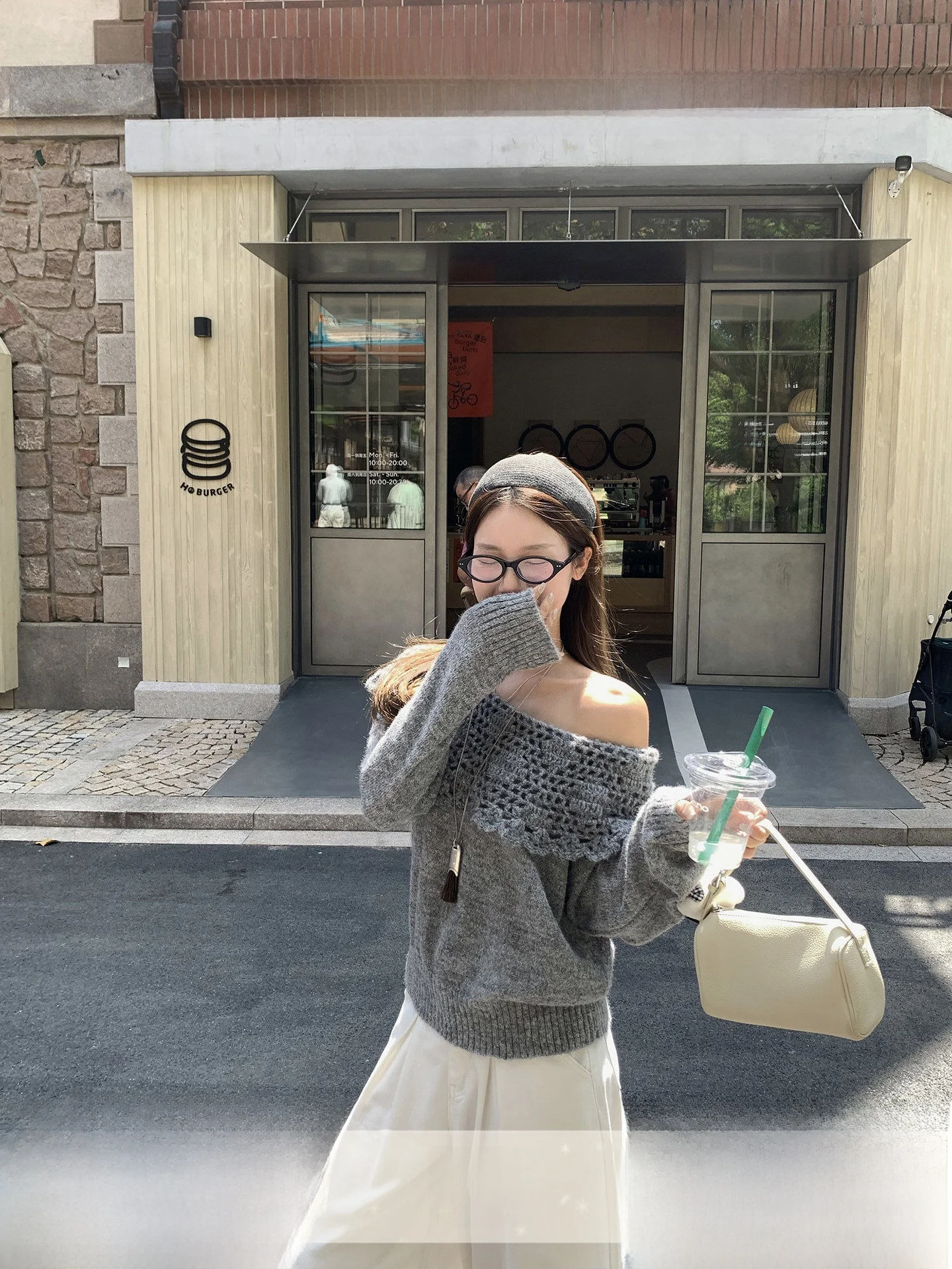 

Women's Loose Fit Knitted Sweater One oulder Hollow out Design Big Collar Casual Sle Autumn Top U77 Design Sensation
