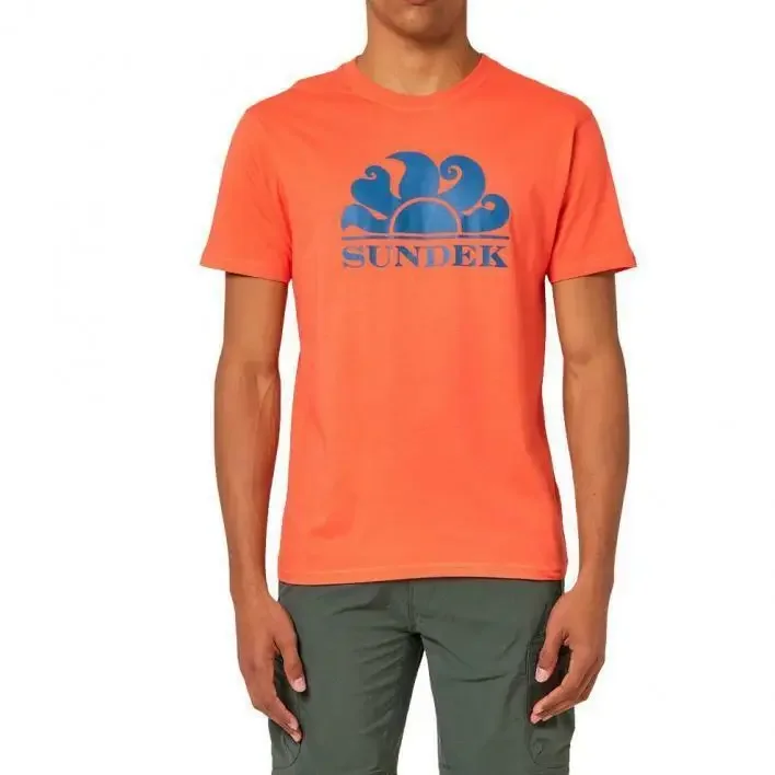 SUNDEK T-SHIRT NEUES SIMEON - RUST -M021TEJ7800-63201