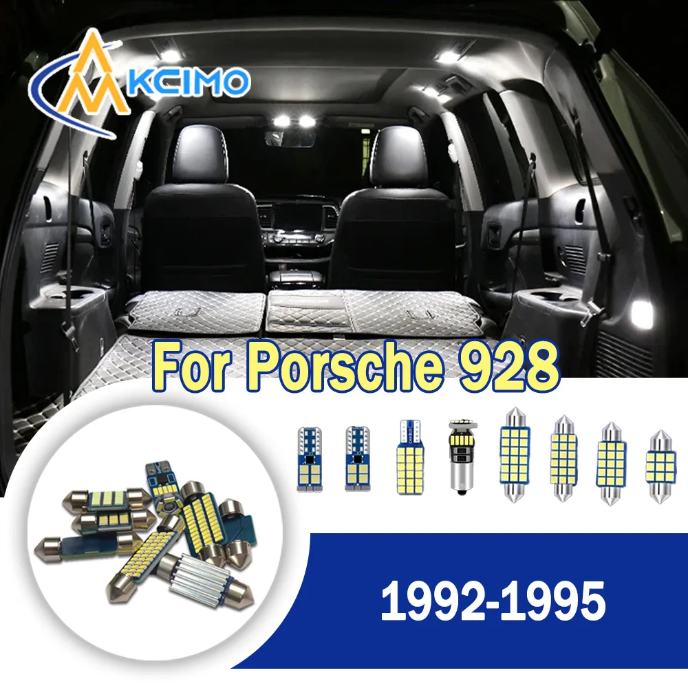 

Super Bright CANBUS Error-Free LED Interior Light Kit For Porsche 928 1992-1995 Easy Install Flicker-Free Auto Bulbs Set
