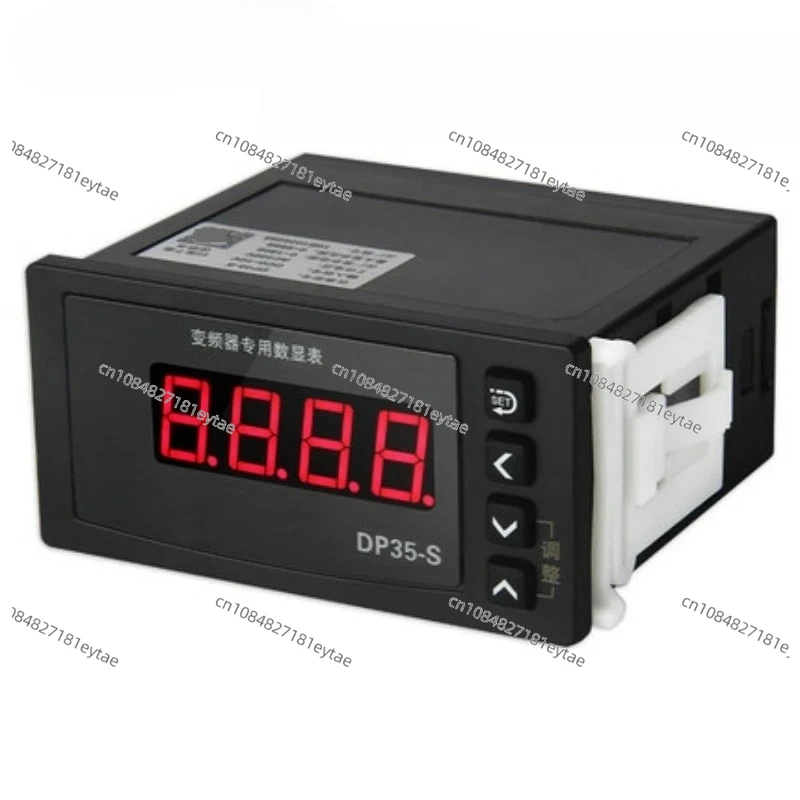 DP35-S Inverter Digital Display Meter, DC0-10V 4-20mA Voltage Current Frequency Rotational Speed Panel Meter