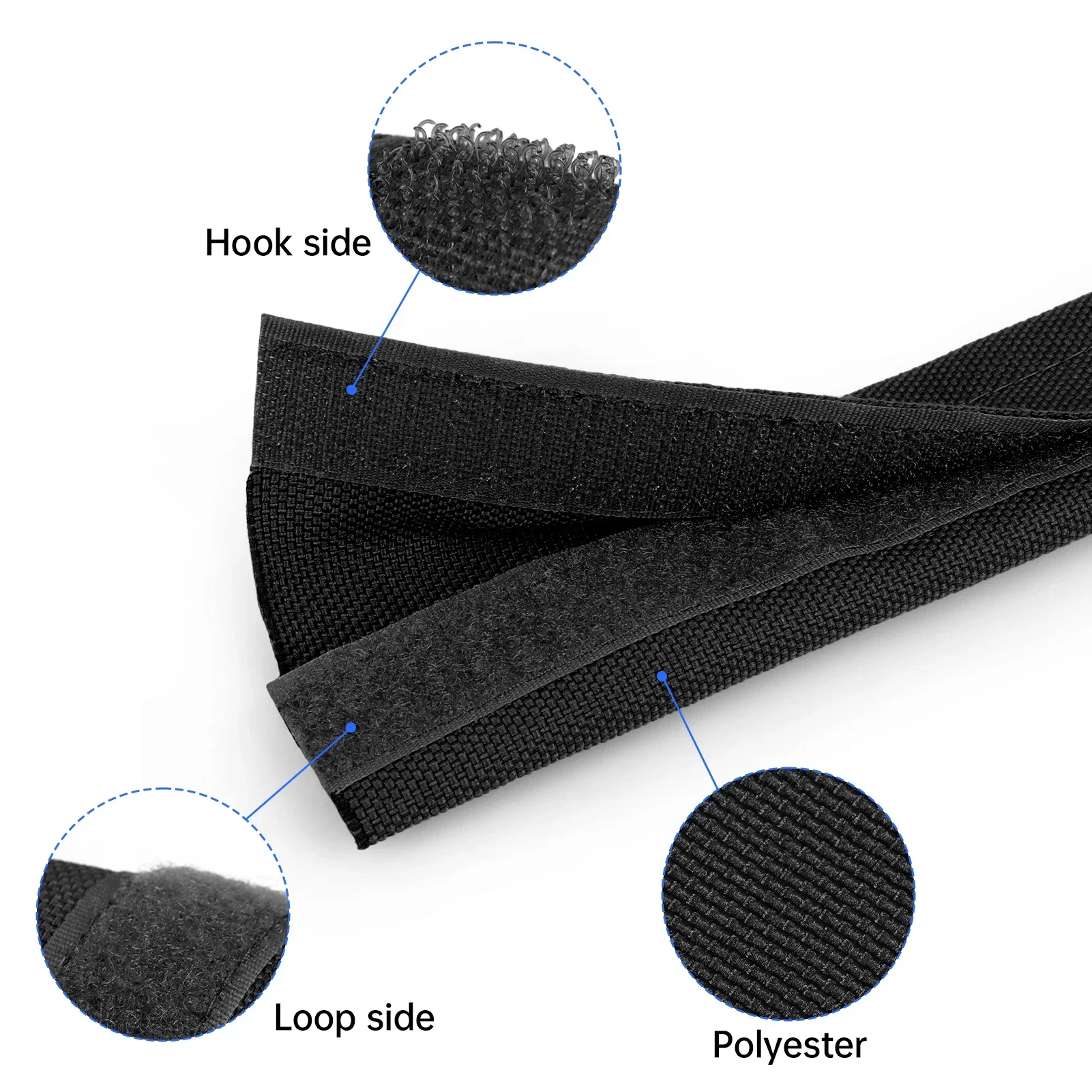 1/3/5/10M Self-adhesive PET Cable Sleeve 16mm-100mm PVC Waterproof Reusable Nylon Harness Sheath Wire Wrap Protection  Organizer
