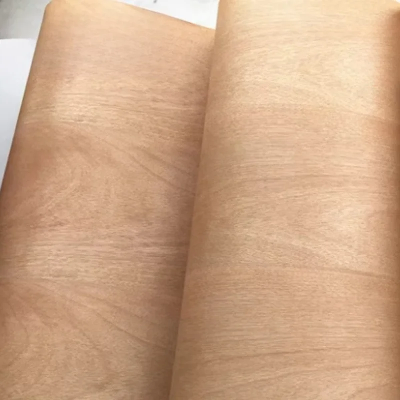 

Natural Cherry Wood Veneer Environmentally Friendly Veneer Options Floor Veneer L: 2-2.5Meters/pcs Width: 58cm T: 0.25mm