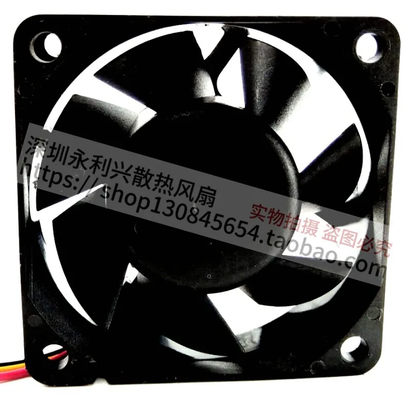 12V 0.42A High Current 60mm 6cm Brushless Cooling Fan High Airflow Silent Operation Durable Fan for Inverter Industrial Equipmen