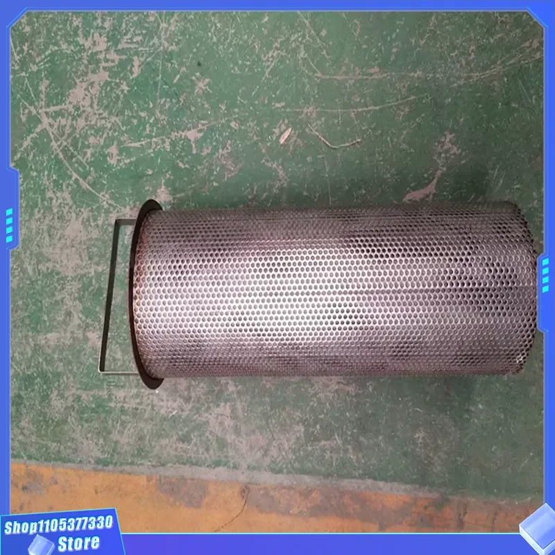 304 Stainless Steel Wire Mesh Filter Bucket Round Hole Sieve Screen Industrial Liquid Strainer for Chemical Food Processing