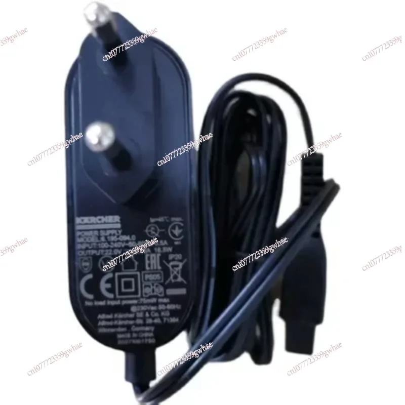 

Блок питания MODEL 6.195-094.0, зарядное устройство для пылесоса KARCHER 22В 0.75А