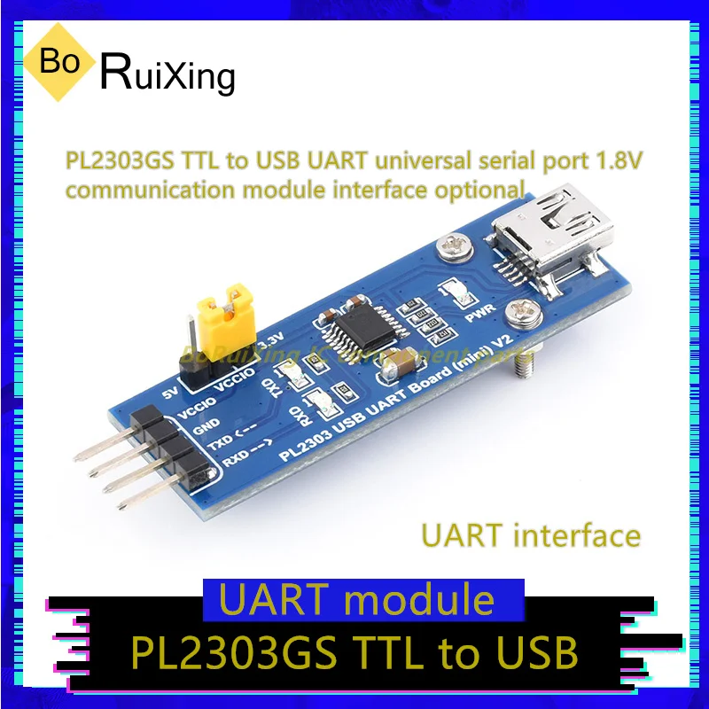 5PCS/LOT  PL2303-USB-Type-A PL2303-USB-Type-C PL2303-USB-Micro PL2303-USB-Mini  PL2303GS TTL To USB UART Universal Serial Port