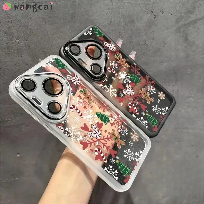 لطيف ندفة الثلج شجرة عيد الميلاد جراب هاتف ل Realme C75 C75X C73 C71 C67 C65 C63 C55 C53 C51 C35 C33 C30s C25S C21Y C20A غطاء #2