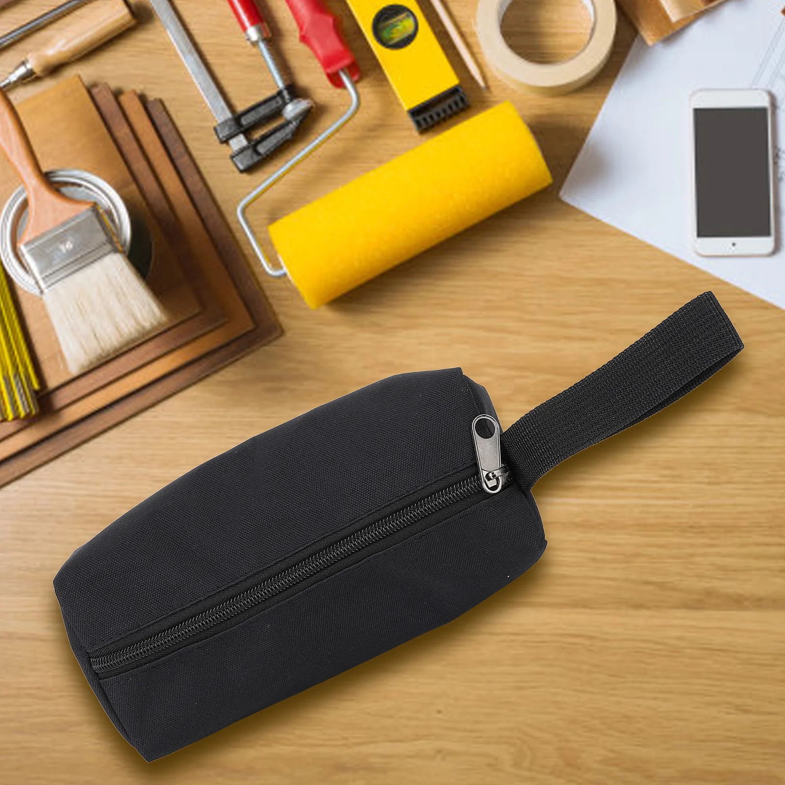 Small Tool Pouch Scratch Resistant Waterproof Multifunctional Portable Tool Bags Sturdy Stitching for Home Outdoor Use