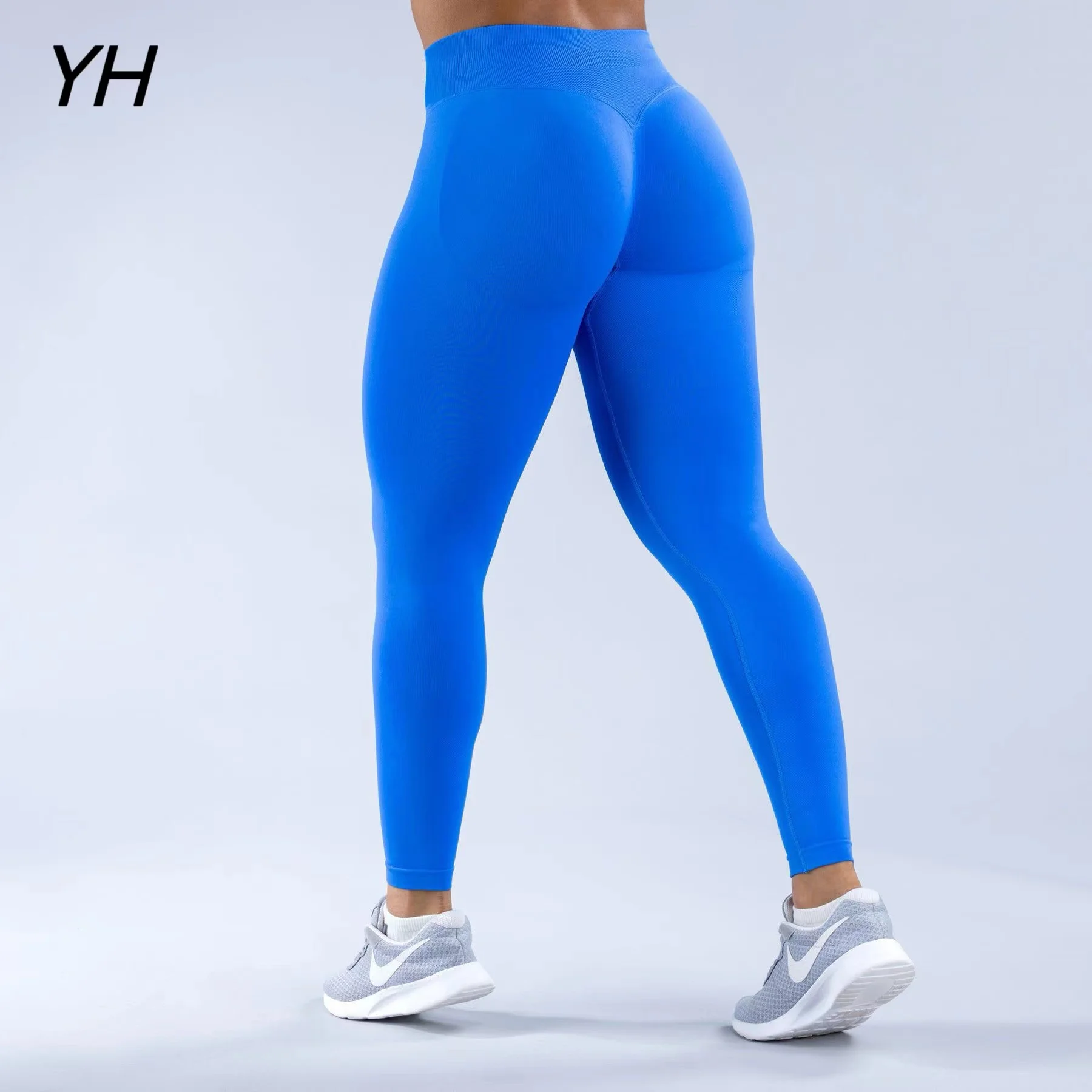 

Impact Leggings Women Scrunch Bum Seamless Yoga Pants Workout Gym Leggings Low Ribbed Band Fitness Butt Lifting Tights XS-XL