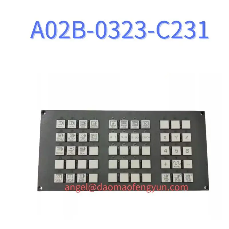 

A02B-0323-C231 Used keyboard test function OK